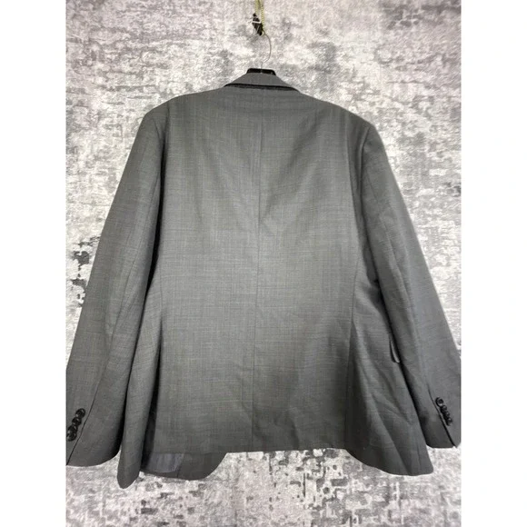 Bonobos Slim Fit Blazer Men's 42R Grey Wool Blend Suit Jacket Modern Business